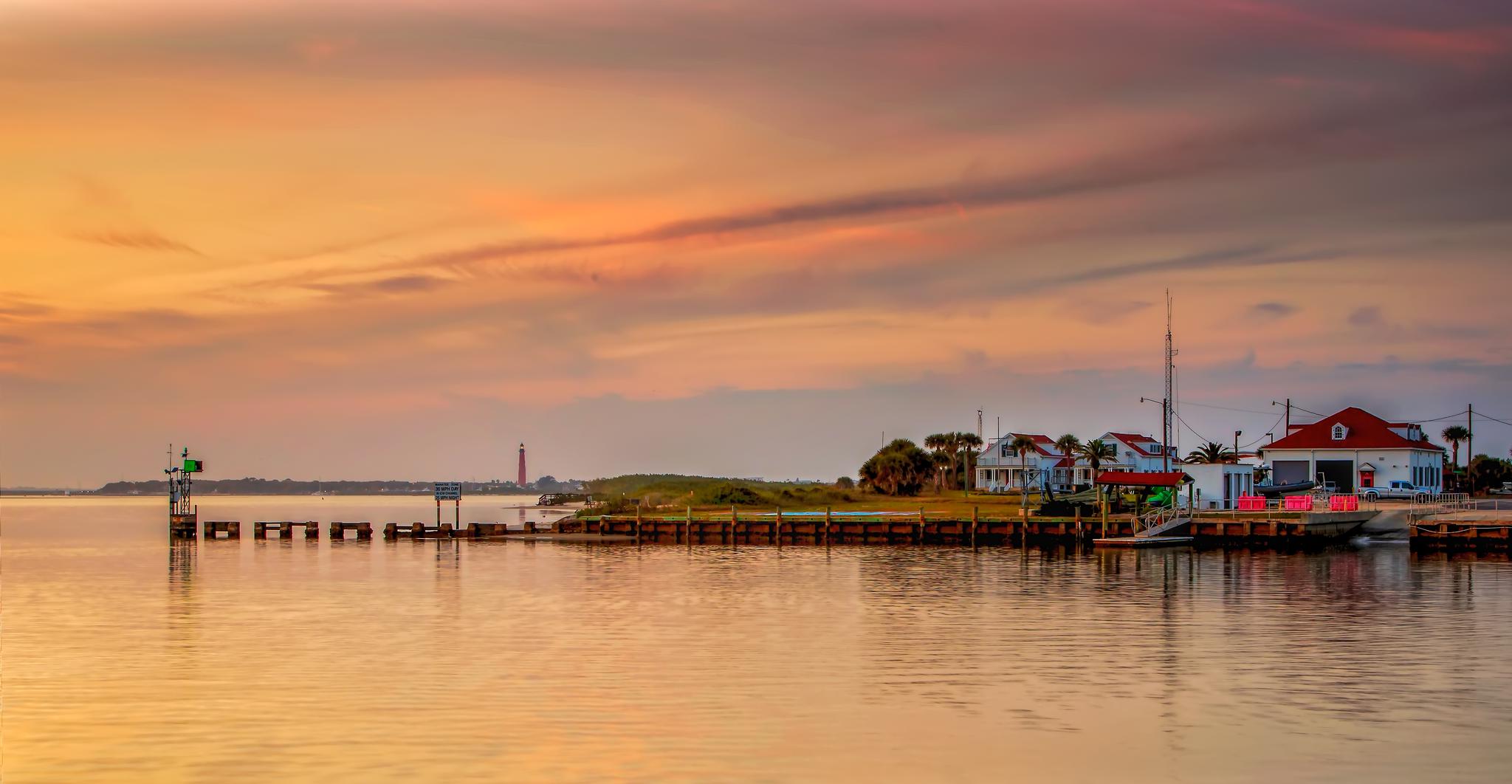 NSB Coast Guard Station located at Ponce Inlet in New Smyrna Beach by NSB Homes